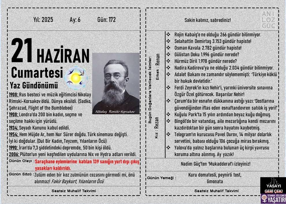 Yaz Gündönümü 1